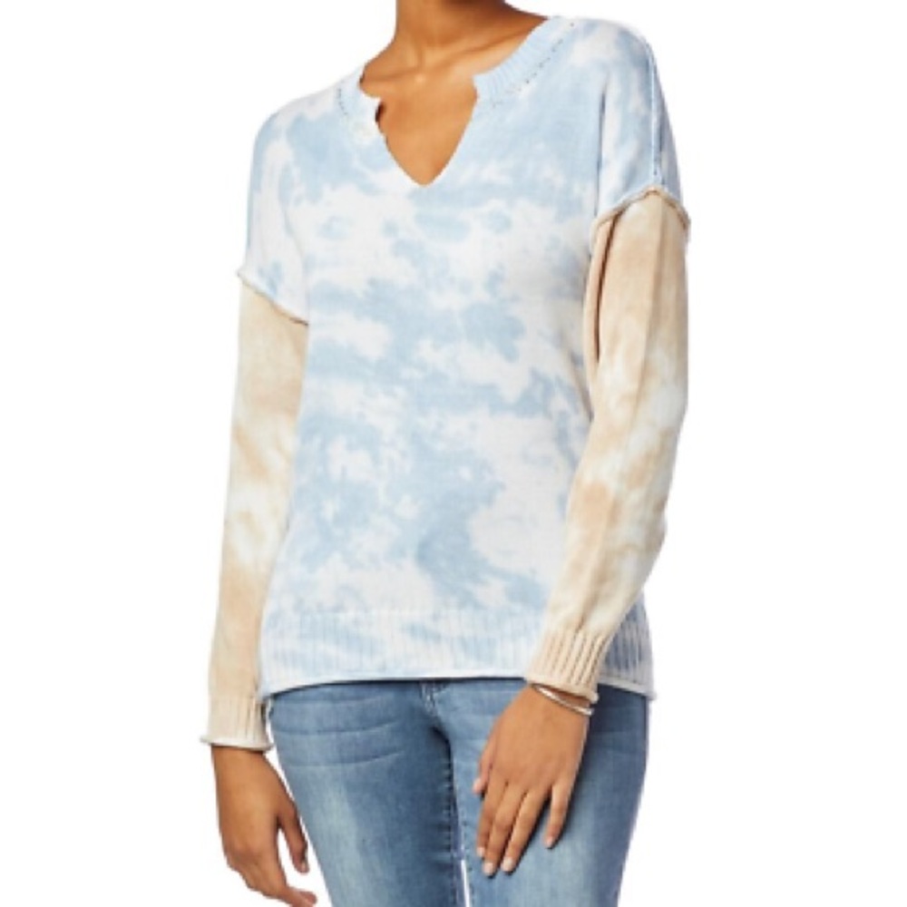 Tie dye 100% Cotton Sweater- Democracy brand